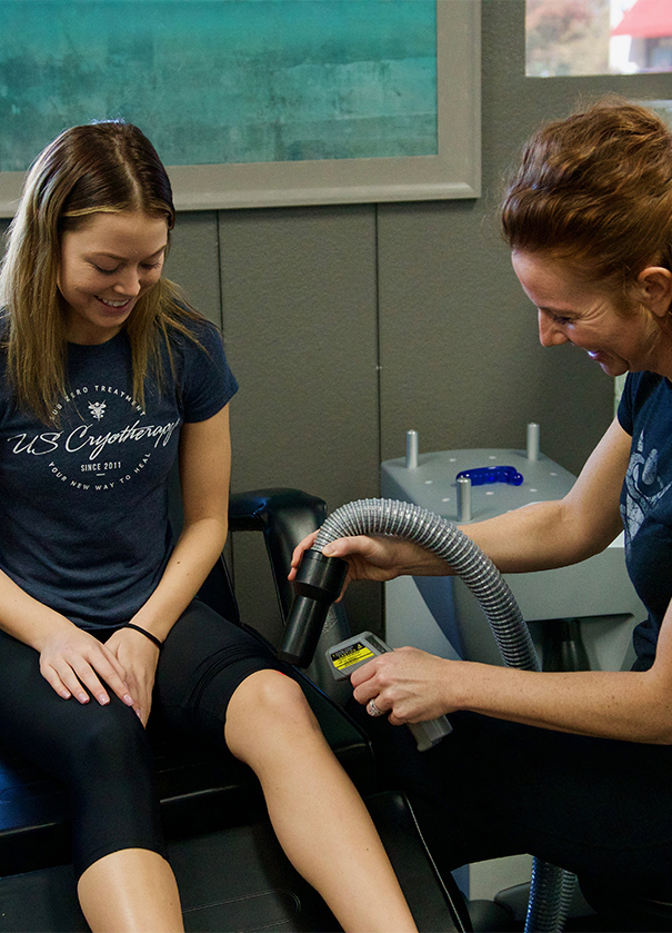 localized therapy at US Cryotherapy