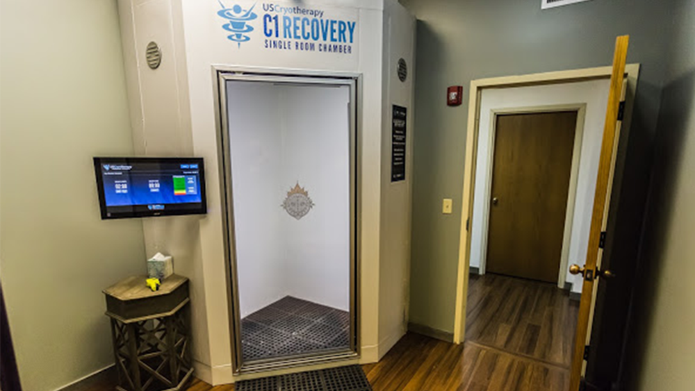 Our Whole Body Cryotherapy Chamber in the Laya Center
