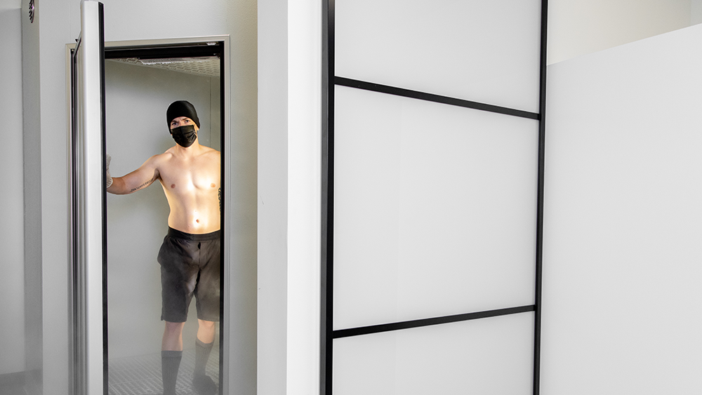 Our Whole Body Chamber in Element Cryotherapy