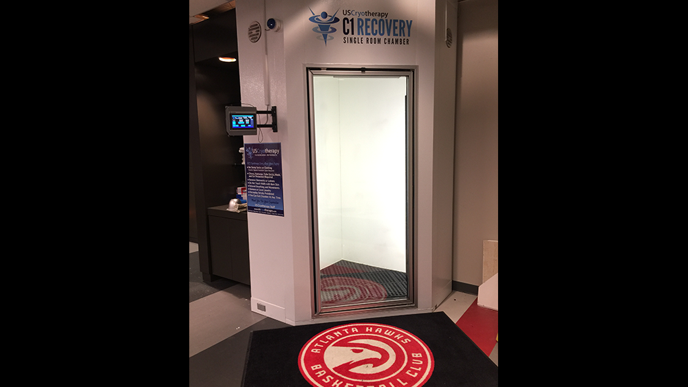 Atlanta Hawks use our True Whole Body Cryotherapy for Recovery
